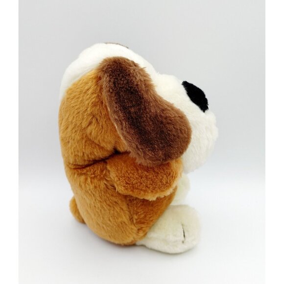 Ganz Bros St.Bernard Dog Plush Stuffed Animal Toy 9" Vintage - Picture 3 of 5